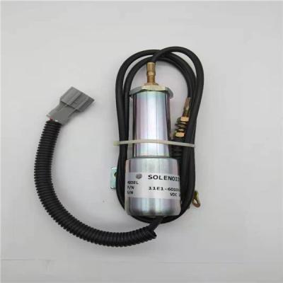 China 11E1-60100-24 Stop Solenoid Valve Fit For Excavator Daewoo Doosan DH220-5 24V for sale