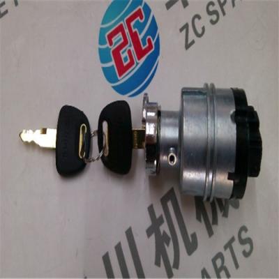 China Aluminium Universal Excavator Ignition Switch ZAX With 2pcs Key for sale