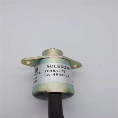 China 2848A275 Fits PERKINS Engine Stop Solenoid 12V 1457906 SA-4934-12 for sale