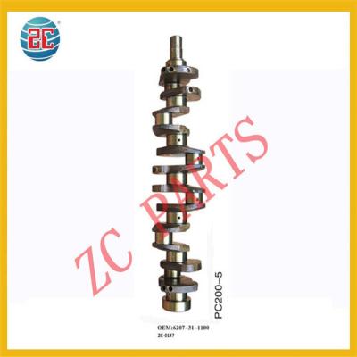 China 6207-31-1100 PC200-5 S6D95 KOMATSU Crankshaft Engine Parts for sale