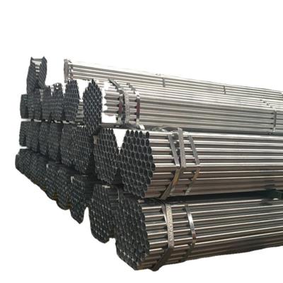 China Gas Pipe Factory Outlet Pre Galvanized Hot Dipped Galvanized Round Steel Pipe For Construction for sale