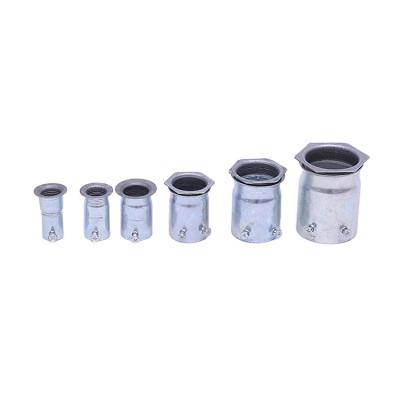 China High Performance Pipe Rack Metal Joint Silver White Galvanized Joint Water Pipe Metal Reduction for sale