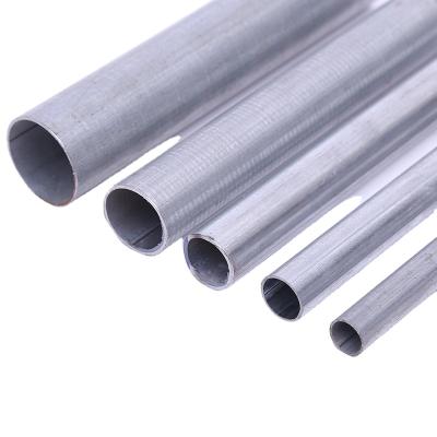 China Real China Manufacturer Wholesale-Emt-Conduit Silvery White Galvanized Galvanized Conduit Pipe Emt Conduit for sale