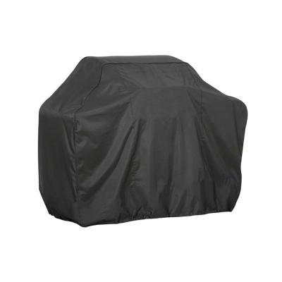 China Black Oxford Cloth Customized BBQ Grill Cover Waterproof Hot Selling Barbecue Cover Outdoor Waterproof for sale