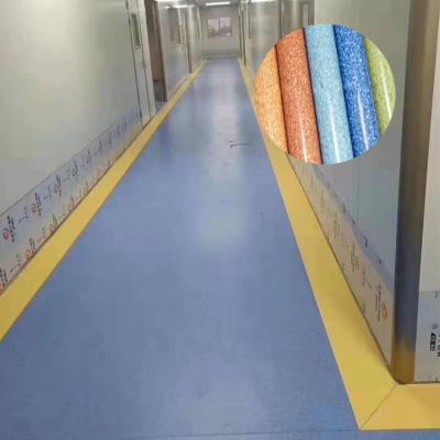 China Modern Heterogeneous Pvc Flooring Self-Adhesive Waterproof 3D Floor Sticker Euro Commercial Vinyl Flooring for sale