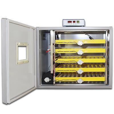 China 100-500 Full Automatic Egg Quail Incubator Hatcher Automatic Eggs/Chicken/Parrot/Turkey Egg Hatching Machine Price for sale