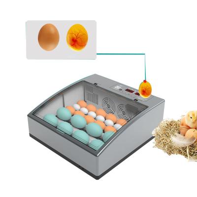 China Newest Fully Automatic Digital Poultry Incubator 16-36eggs Chicken Egg Incubator Hatching Machine for sale