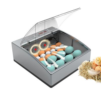 China Fully Automatic Digital Hatching Egg Incubator Small Chicken Egg Incubators 6-36 Incubator for sale