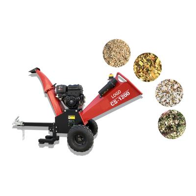 China New 15hp Gasoline Wood Chipper Chipper Shredder Factory Sale Wood Gasoline Waste Wood Garden Logs Drum Chipper For Sale for sale