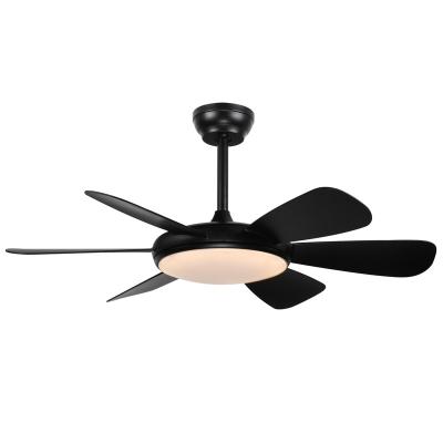 China Modern Simplicity Factory Modern Design 6 Blades ABS Hot Selling Ceiling Fan With Remote Control for sale