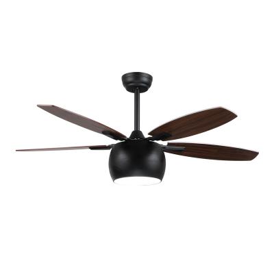 China Modern Simplicity High Quality Simple Style AC Electric Remote Control Ceiling Fan With Light for sale