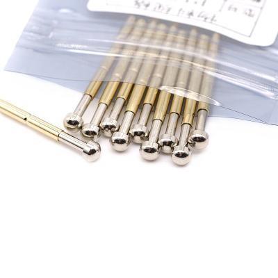 China Test Probe Round Shape Ball Head P02/P50/P75/PL75/P100/P160/P125/P156 Typed For PCB Test Probe PCB Pogo Pin Test 0.9/ 1.4/1.7/2.4/2.75MM for sale