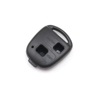 China Multi-functional black plastic key shell plastic handle for toyota 2 key button housing for sale