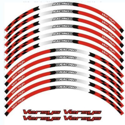 China Waterproof UVproof Vinyl Rim Stripes Wheel Tape Decals 17 inch For KAWASAKI Versys-X 300 2017-2022 Versys 650 2017-2022 Versys 1000 2015-2022 for sale