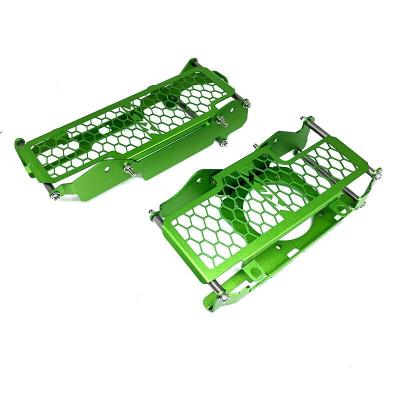 China Aluminum Guard Cover Protector For KAWASAKI KLX 300R 2020-2022 Motorcycle Accessories L&R Radiator Grill Grille T6061 for sale