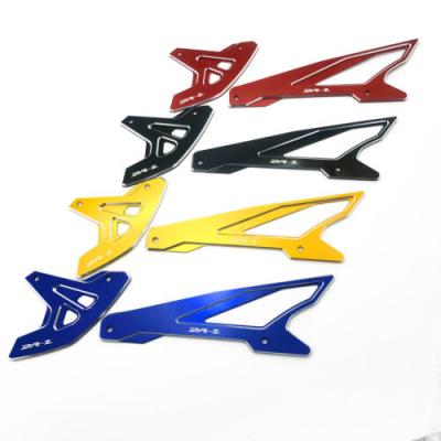 China DRZ LOGO Rear Brake Disc Guard Aluminum Chain Cover For Suzuki DRZ DR-Z 400SM 2000-2022 for sale