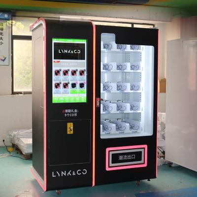 China Shopping Mall Office Buildings small drink vending machine with card reader electronics snacks vending machine are small for wall mounted outdoor lash cosmetic for sale