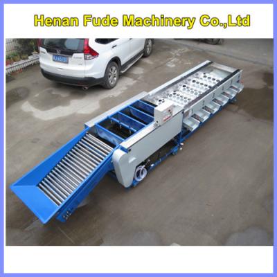 China mango cleaning ,waxing and sorting machine, mango cleaning waxing grading machine for sale