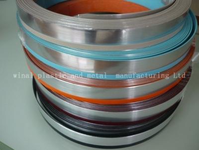 China Highlight double color furniture edge banding,PVC,ABS,color & size can be customized. for sale