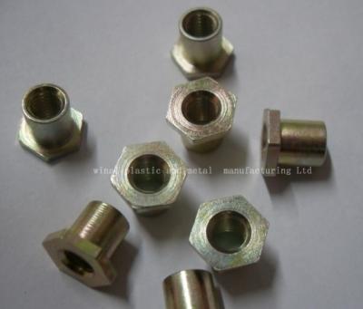 China Furniture rivet & Nut.Free cutting iron or copper,size and plating as per drawing request. for sale