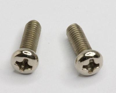 China Cross recessed pan head machinery screw,iron,SS，AL,size as per the sample or drawings. for sale