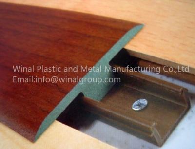 China Woodgrain Morser flooring nosing cover for floor 8-18mm,size&color can be OEM as request. for sale