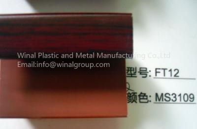 China F shaped morser flooring end border available for floor 8-18MM,woodgrain surface. for sale