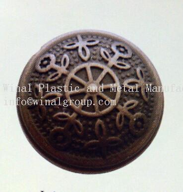 China Size Dia32xH25 ancient bronzed carve drawer knob, Zinc alloy,iron,plating & color can OEM. for sale