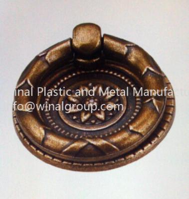 China Antique bronze cabinet pull handle,diameter47,drawer ring,door pulling ring handle. for sale