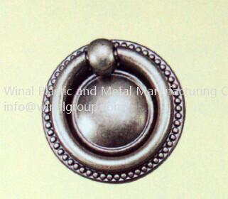 China Nickle plating round ring handle,single ring,furniture drawer ring.Size & finish can OEM. for sale