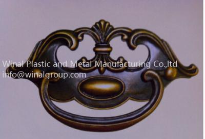 China Antique bronze pull ring handle,cabinet ring,L145mm*W71mmxC.C95mm,OEM size and and finish. for sale