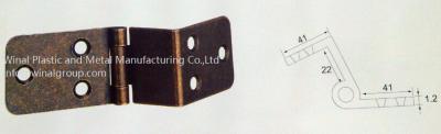 China Furniture hinge,L111mm*W30mm,Antique bronze plating,size & finish can be OEM per drawing. for sale