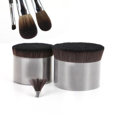 China Wholesale Extremely Soft and Smooth PBT Tapered Filament Synthetic Squirrel Hair for Cosmetic Brushes for sale