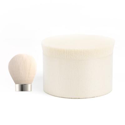 China High powder absorption and release customization high end synthetic filament soft tapered pbt goat hair filament for makeup brushes for sale