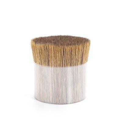 China Excellent Elasticity Badger Hair Color Soft Synthetic Tapered PBT Filament For Makeup Brush for sale