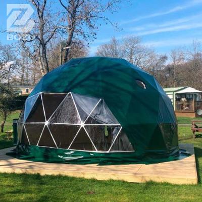 China Quick installation eco resistance PVC heat insulation 6m diameter waterproof dome house event tent for sale for sale