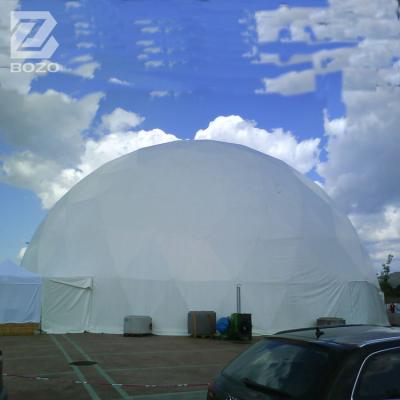 China China manufacturer design UV resistance polystyrene PVC roof fabric eco geodesic dome house tent with king size bed for sale for sale