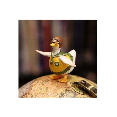 China Cartoon Toy Mini ature figure OEM Custom Collectable Lucky Duck Blind Box PVC Action Figure for sale