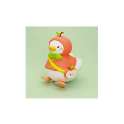 China Collectible Cartoon Toy Duckling Carrying Different Fruit Mystery Box PVC Action Figure Toy Blind Box for sale