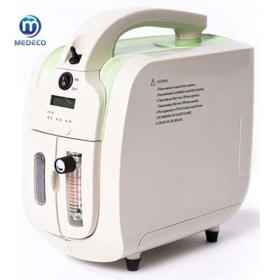 China Draagbare 5LPM Mini Oxygen Concentrator For Home Te koop