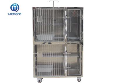 China Acryl de Plaatontwerp van Cat Cage With Middle High-Strength van het roestvrij staal Hoogwaardig Huisdier Te koop