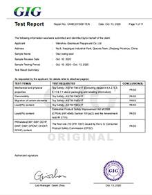 ASTM, F963-17 - Wenzhou Qiaohouer Playground Equipment Co., Ltd.