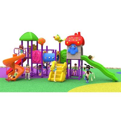 China 500kg Plastic Backyard Slide Set Custom Outdoor Slide For Kids for sale