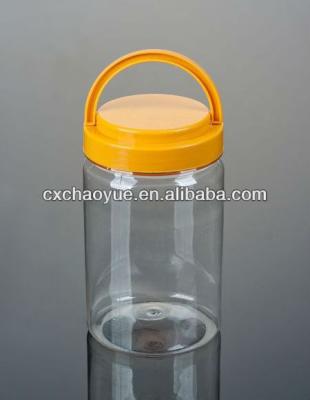 China Candy 1 liter plastic bottle with handle, plastic handle bottle, plastic pet bottle for sale