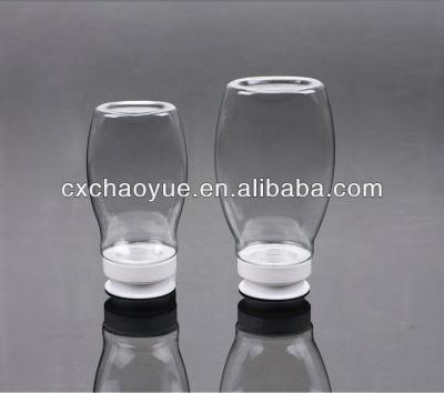 China Food Flip Lid Pet Squeeze Drink Bottle 220ml , 360ml for sale