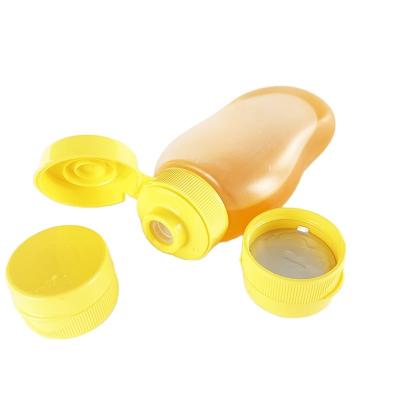 China Food factory direct sale pp 100ml food grade pet plastic bottle transparent fast food salad jars easy squeeze 100g honey bottle for sale