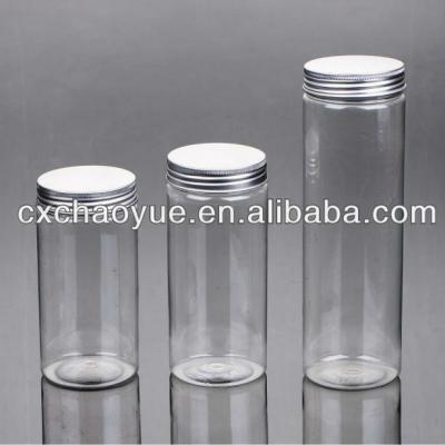 China Food logo printed empty empty bath salt bottle for sale