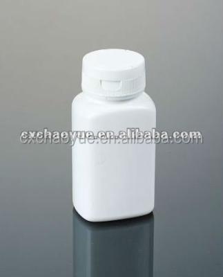 China Plastic Medicine Bottle Pharmaceutical Grade Flip Lid Medicine Plastic Health Care Bottle Jar for sale