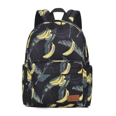 China Waterproof Custom Logo Unisex Student Backpacks Boy Girl Large Capacity Printed School Backpack Bag for sale