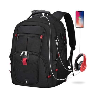 China With USB Business Casual Travel 17.3 Inch Men Anti Theft Laptop Backpacks With USB Charging Port for sale